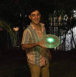 Illuminated Led Flying Disk