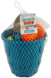 24 Pieces Beach Bucket With Accessories - Beach Toys