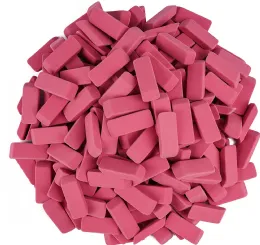 120 Pieces Yacht And Smith Pink Erasers - Erasers