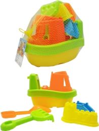 24 Packs 5 Piece Beach Boat Toys - Beach Toys