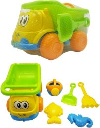 24 Pieces Large Beach Truck With Accessories - Beach Toys