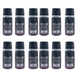 24 Pieces Axe Spray Argentina 150ml Black Night - Deodorant
