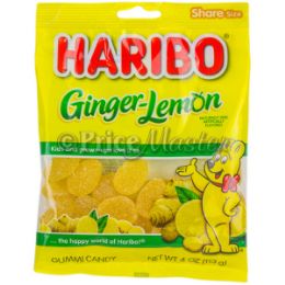 24 Pieces Haribo Ginger Lemon 4oz - Food & Beverage