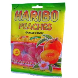 24 Bulk Haribo Peaches 5oz