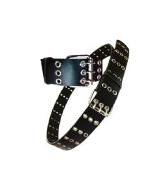 144 Wholesale Men's Belt Assorted Size 3.6cm Width Studded
