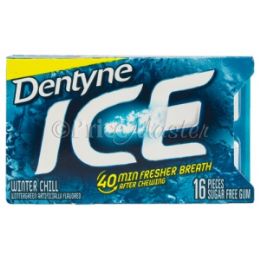 18 Bulk Dentyne Ice "split 2 Fit" 16's Winter Chill 9pk