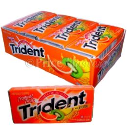12 Bulk Trident Value Pack 14's Tropical Twist 12pk