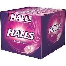 12 Pieces Halls **20ct** Forest Fruit - Food & Beverage