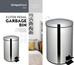6 Wholesale 3 Liter Pedal Garbage Bin