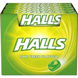 12 Pieces Halls **20ct** Lime - Food & Beverage