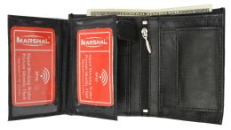 24 Pieces Premium Leather European Style Bifold Trifold Wallet - Wallets & Handbags