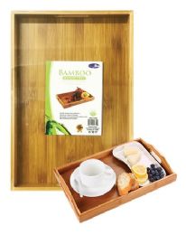12 of Bamboo Serving Tray
