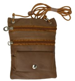 24 Pieces Neck Pouch Traveler Pouch - Draw String & Sling Packs