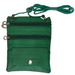 24 Pieces Neck Pouch Traveler Pouch - Draw String & Sling Packs