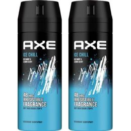 24 Pieces Axe Deodarent Spray Uk 150ml Ice Chill - Deodorant