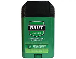 24 Bulk Brut Antiperspirants And Deodorant Wide Stick 2.7 oz