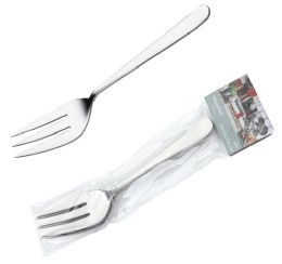 24 Wholesale 4 Piece Stainless Steel Serving Fork