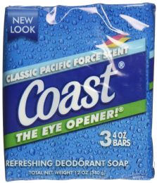 24 Bulk Coast Bar Soap 3 Pack 4 Oz Classic Scent