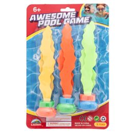 36 Pieces Pool Dive Game - 3 Piece Set - Water Sports