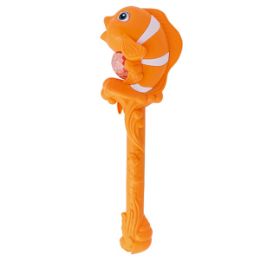 48 Pieces LighT-Up Clownfish Bubble Wand With Music - Bubbles