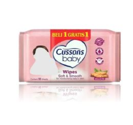 108 Wholesale Cussons Baby Wipes 50 Count Soft And Smooth