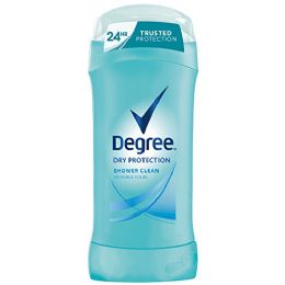 24 Pieces Degree Invisible Ap 2.6oz Shower Clean - Deodorant