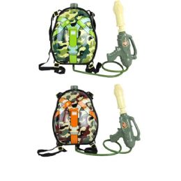 18 Wholesale Camouflage Water Gun With Backpack