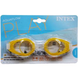 12 pieces 6" Play Goggles On Blister Card, 3 Assrt Clrs, 3-8 - Outdoor Recreation