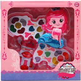 12 Bulk 3level Mermaid Shape Toy Make Up In Window Box