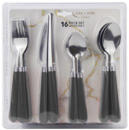 24 Packs 16 Piece Cutlery Set - Kitchen Gadgets & Tools