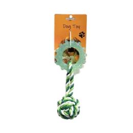 12 Wholesale Tpr And Rope Dog Toy C/p 12
