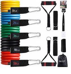 14 pieces 5pc Resistance Band Set C/p 14 - Fitness and Athletics
