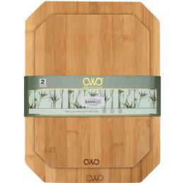 6 pieces 2pc Asst Size Bamboo Cutting Board Set C/p 6 - Cutting Boards