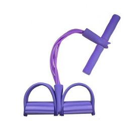 24 pieces Purple Pedal Resistance Band C/p 24 - Fitness and Athletics