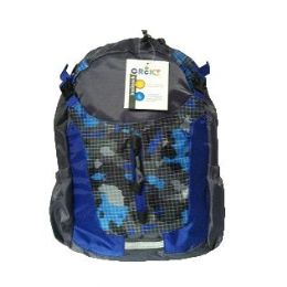 3 pieces Camo Blue Backpack C/p 3 - Backpacks 18" or Larger