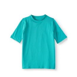 24 Wholesale Wonder Nation Rash Guard Shirt , Boy's S/s Blue C/p 24