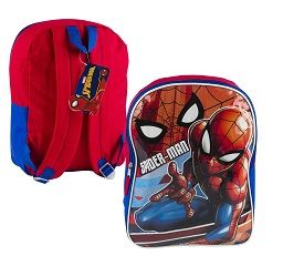 12 pieces 15" Spiderman Opp Backpack C/p 12 - Backpacks 15" or Less