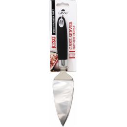 48 pieces Ginsu Cake Server With Black Embossed Handle C/p 48 - Kitchen Gadgets & Tools