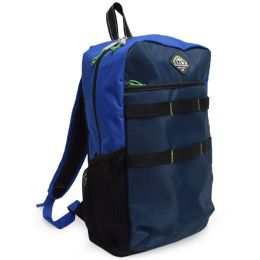 24 Bulk 17.75" Mountain Terrain Backpack W/2 Side Mesh Pockets C/p 24