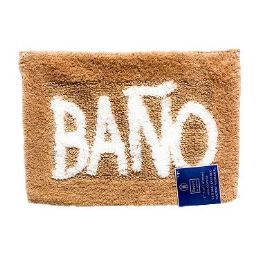 24 of Bano Taupe Bath Mat C/p 24