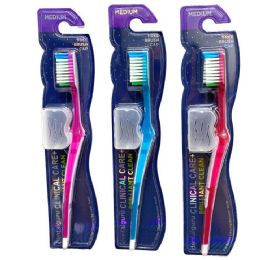 24 pieces Dental Guru Clinical Care+brilliant Toothbrush (med) C/p 24 - Toothbrushes and Toothpaste