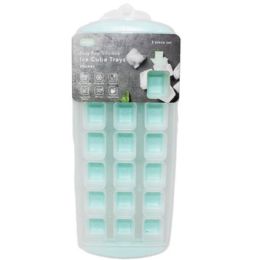 12 pieces 3pk Mint Sqr. Silicone Ice Cube Mold C/p 12 - Kitchen Gadgets & Tools