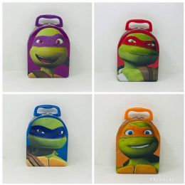 12 pieces Tmnt Emb Arch Shape Carry 4ast C/p 12 - Lunch Bags & Accessories