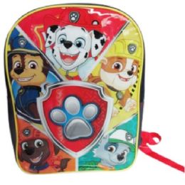 12 pieces Paw Patrol Opp Large Backpack C/p 12 - Backpacks 18" or Larger
