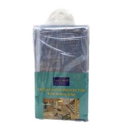 24 of 60" X 108" Transparent Pvc Tablecloth Protector With Sewing Edge C/p 24