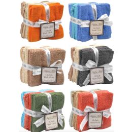 36 pieces 12pk 12"x12" Ashley Mills Wash Cloths C/p 36 - Bath Towels