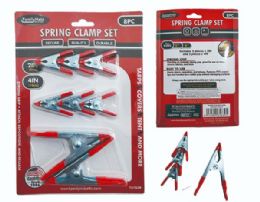 96 Pieces 8 Piece Spring Clamp Set - Clamps