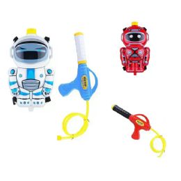 24 Wholesale Robot Water Pump Gun With Backpack