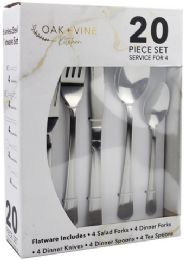 12 Bulk 20 Piece Cutlery Set