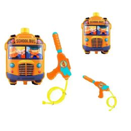 24 Bulk School Bus Bagpack Water Gun